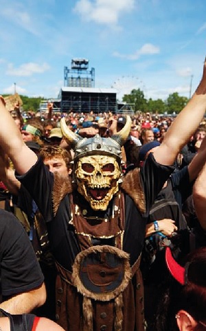 Jelly fait un break poker Hellfest