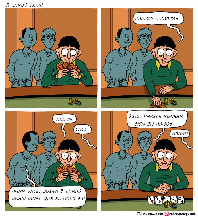 Tiras de poker divertidas Variante Poker