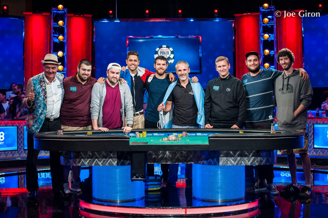 Finaliści Main Event World Series of Poker 2017 Finaliści Main Event World Series of Poker 2017