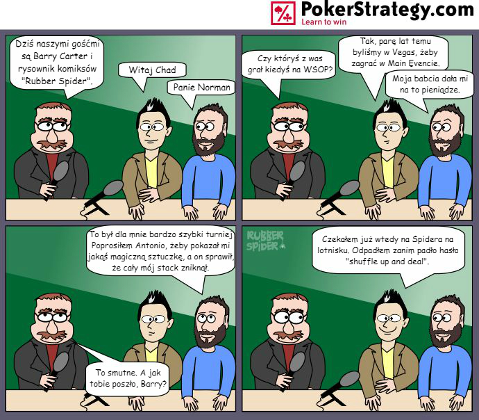 Śmieszny Pokerowy Komiks WSOP
