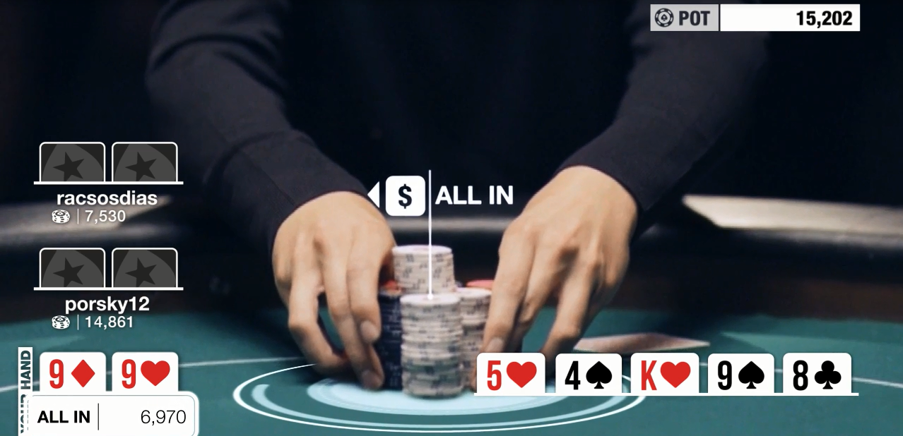 PokerStars winning moment