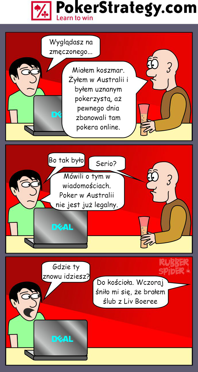 Śmieszny Pokerowy Komiks Liv Boeree