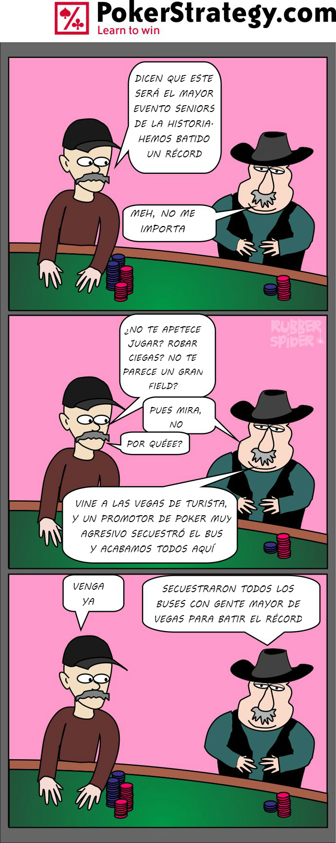 Tiras de poker divertidas WSOP