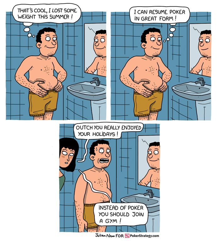 Funny Poker Cartoons Gym