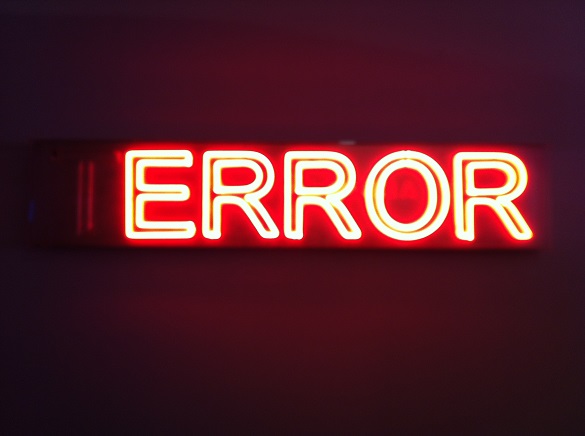 error fehler