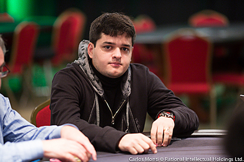 Lucas Baruc no Main Event da WSOPE