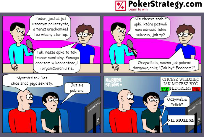 Śmieszny Pokerowy Komiks Fedor Holz