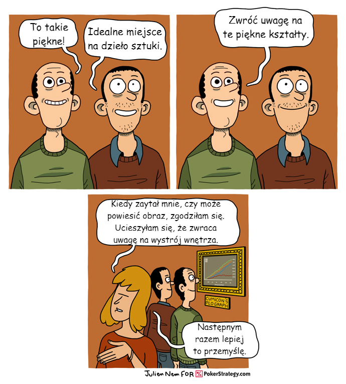 Śmieszny Pokerowy Komiks Cumicon