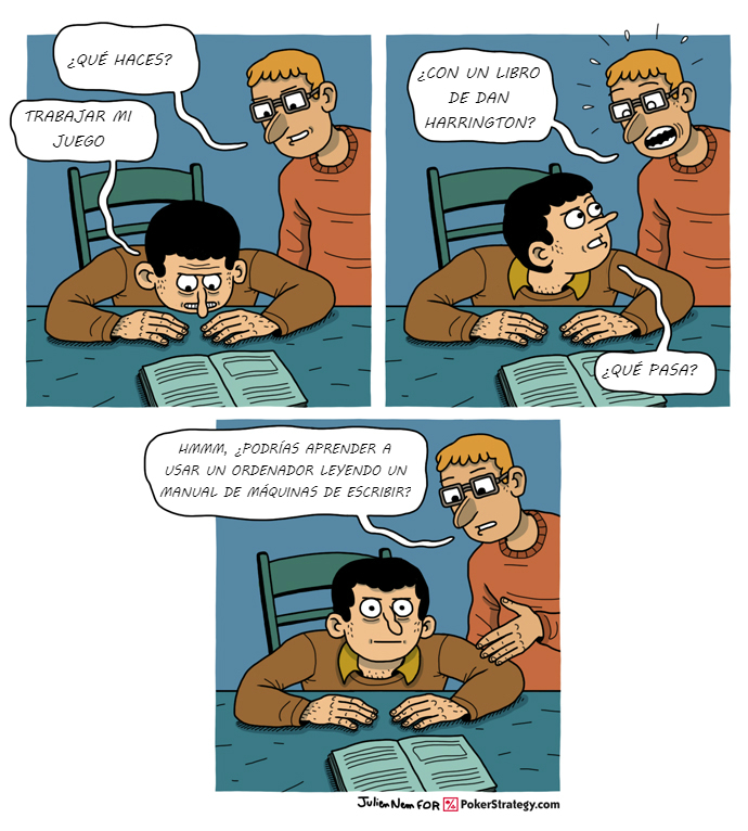 Tiras de poker divertidas Dan Harrington
