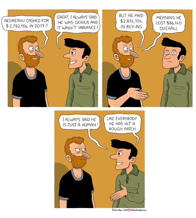 Funny Poker Cartoons Variance