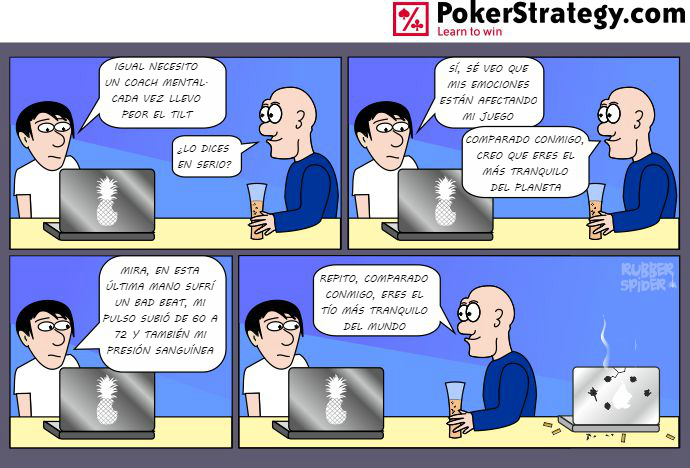 Tiras de poker divertidas Rage quit