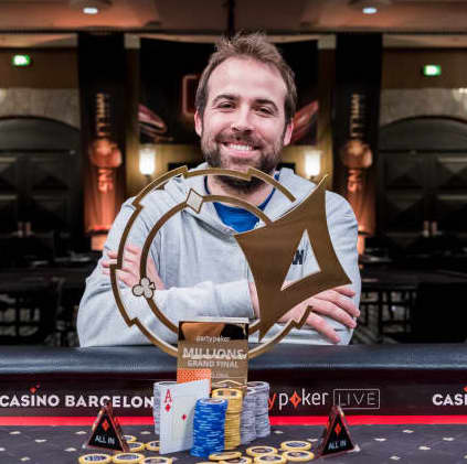 Pascal Lefrancois wins partypoker MILLIONS