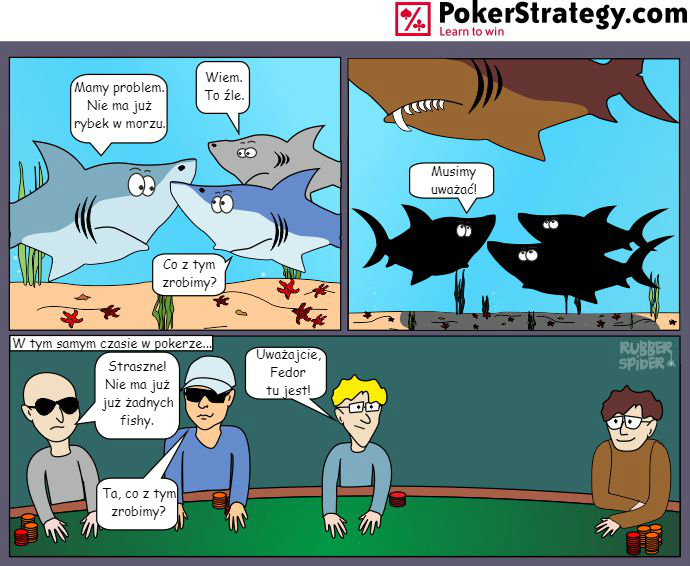 Śmieszny Pokerowy Komiks Fedor Holz