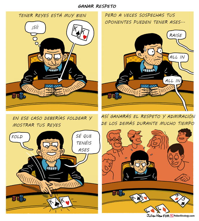 Tiras de poker divertidas Lecturas de poker