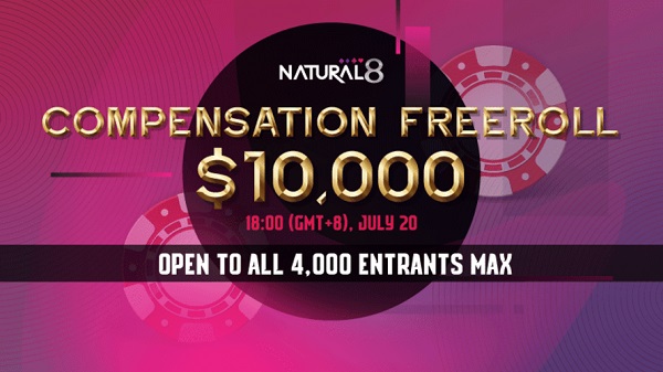 $10.000 compensation freeroll