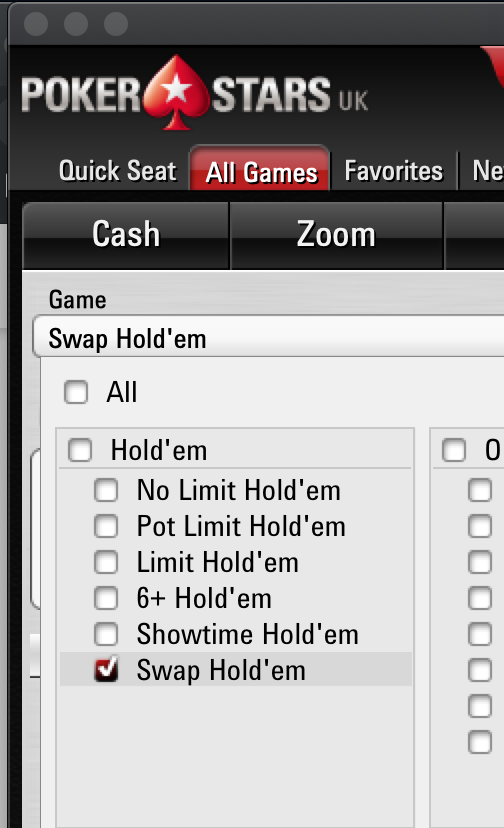 swap hold'em