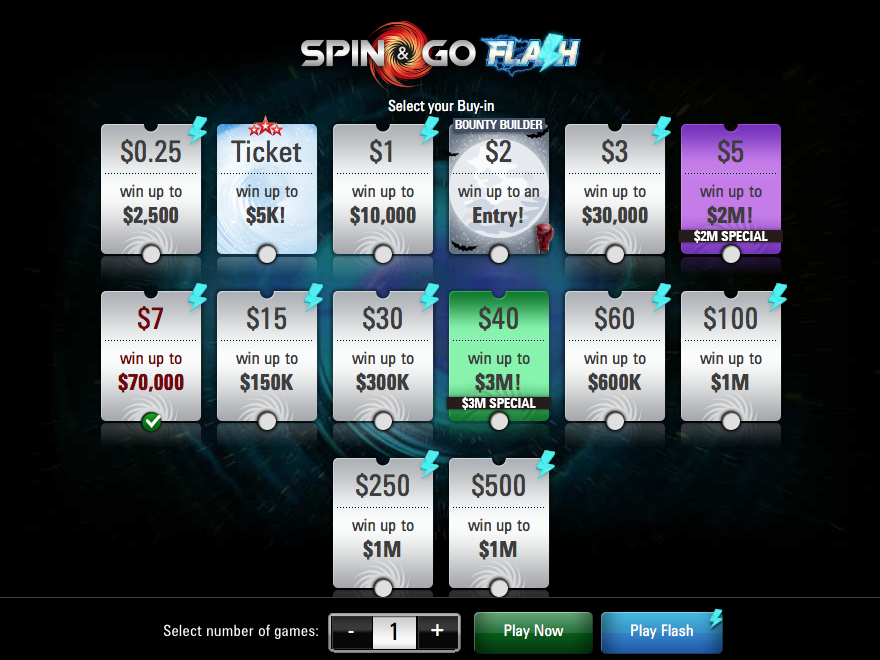 spin go flash