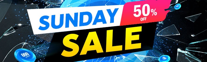 sunday sale 888poker