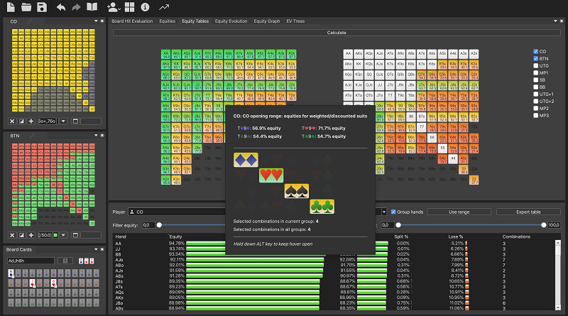 pokerranger dark mode