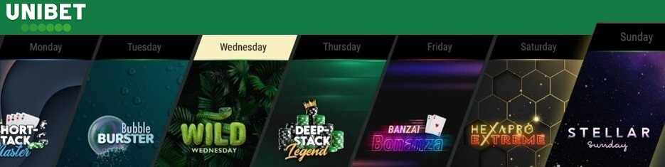 daily specials unibet