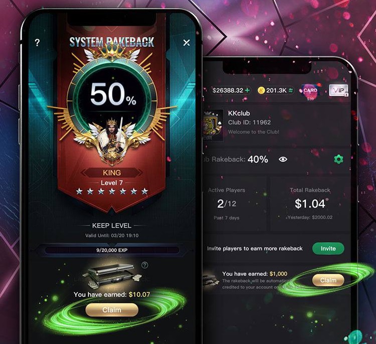 kkpoker rakeback