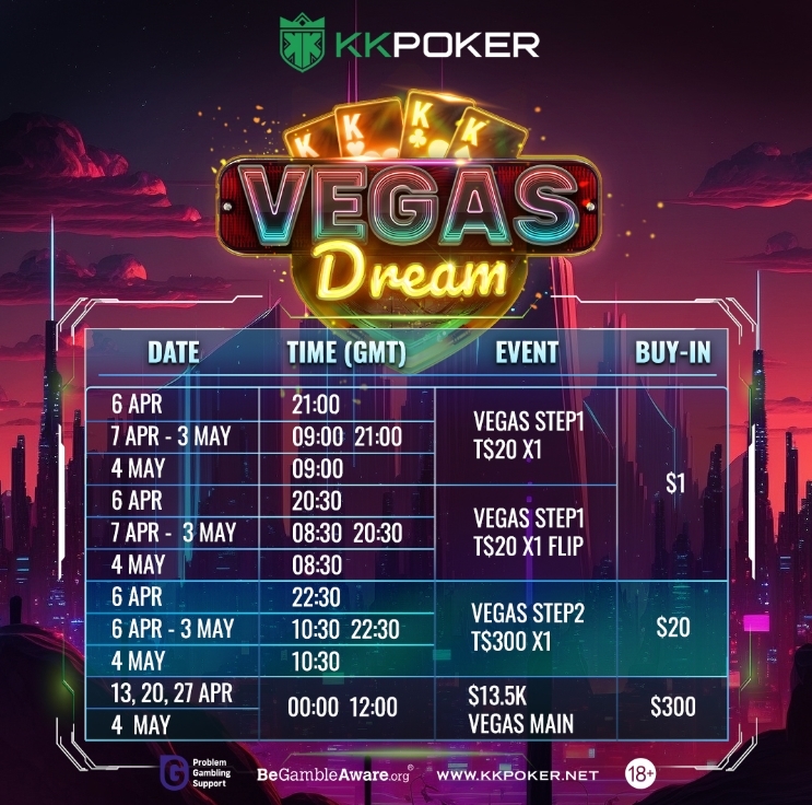 KKPoker Vegas Dream