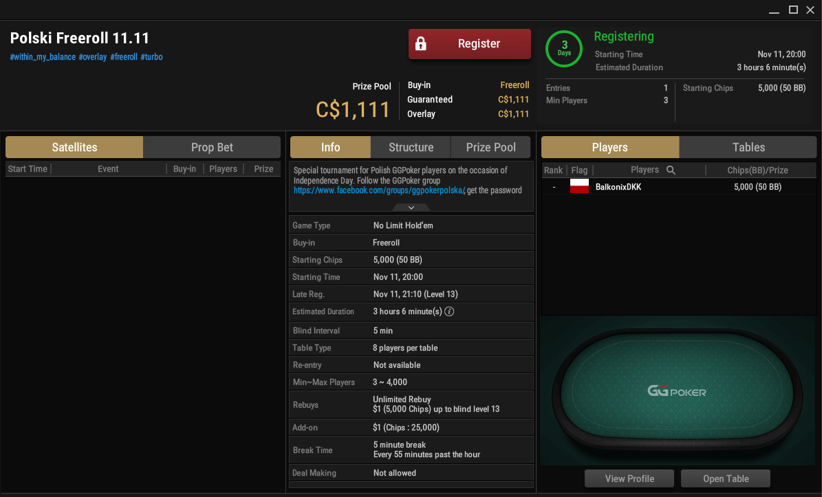 Polski Freeroll