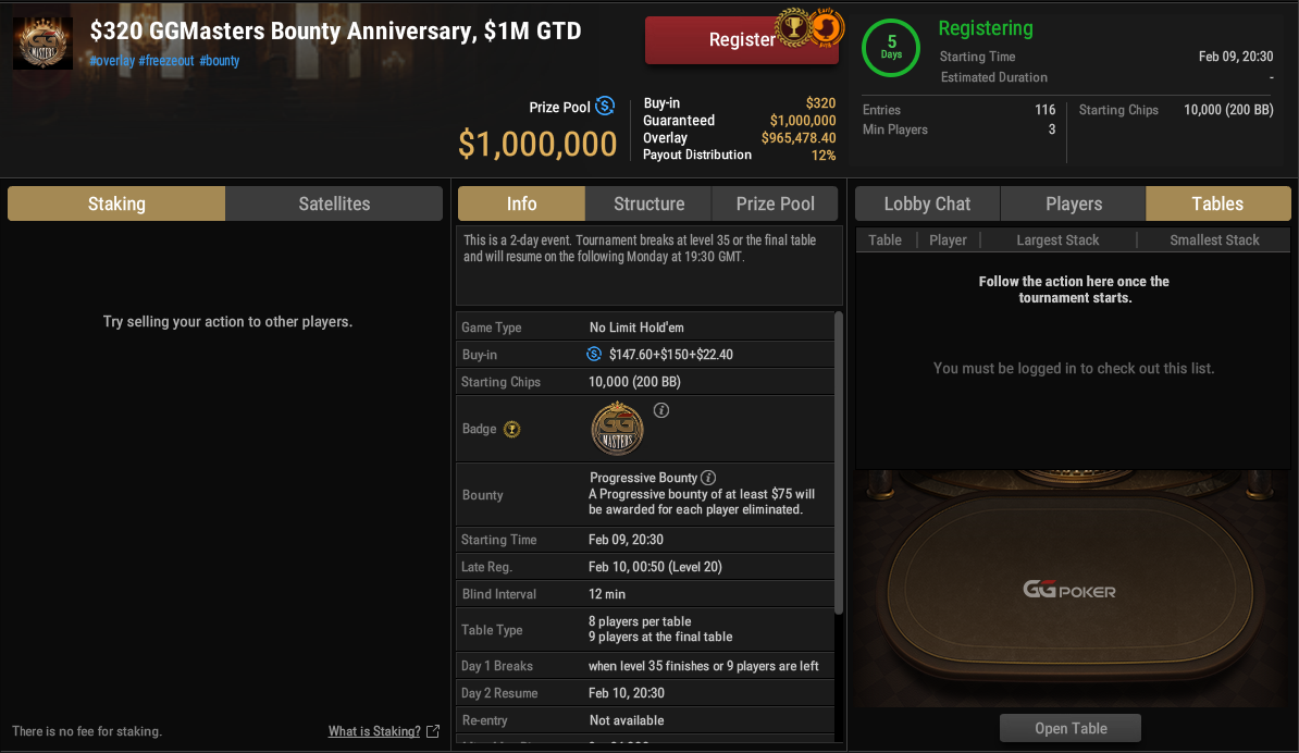 GGPoker WSOP Super Circuit