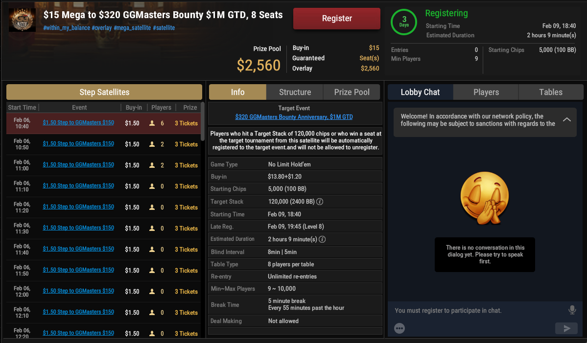GGPoker WSOP Super Circuit