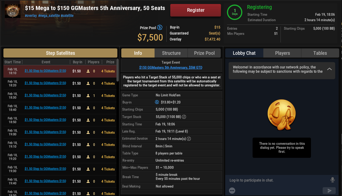 GGPoker WSOP Super Circuit