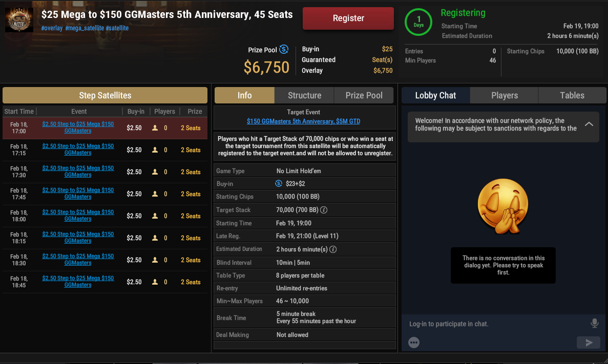 GGPoker WSOP Super Circuit