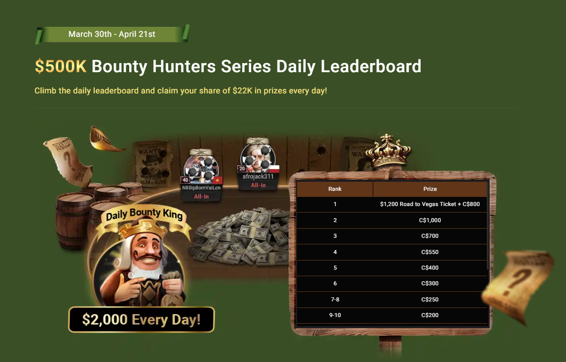 GGPoker Bounty Hunter Series