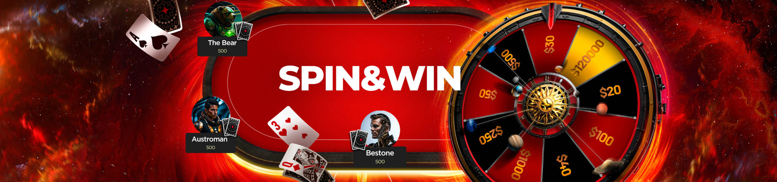 PokerPlanets Spin and Win Review Image
