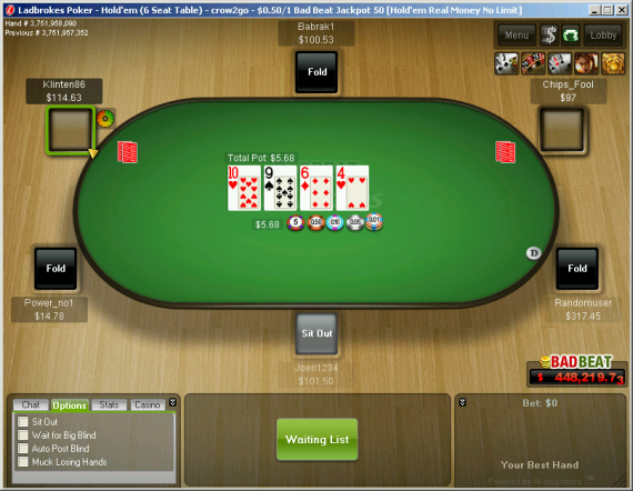 Ladbrokes Poker
