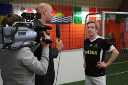 Das Interview nach dem Sieg Das Interview nach dem Sieg