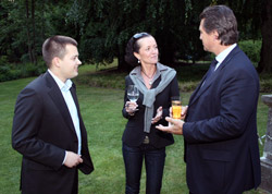 Pius, Frau Bunse-Bödiger und Jörg Staben Pius, Frau Bunse-Bödiger und Jörg Staben