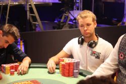 Matt Lapossie Chipleader of the Day Lapossie