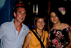 Sara en la fiesta de Colossos Sara en la fiesta de Colossos