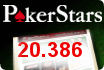 PokerStars breaks the 20,000 mark in December PokerStars breaks the 20,000 mark in December