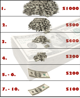 Prize Money Distribution
